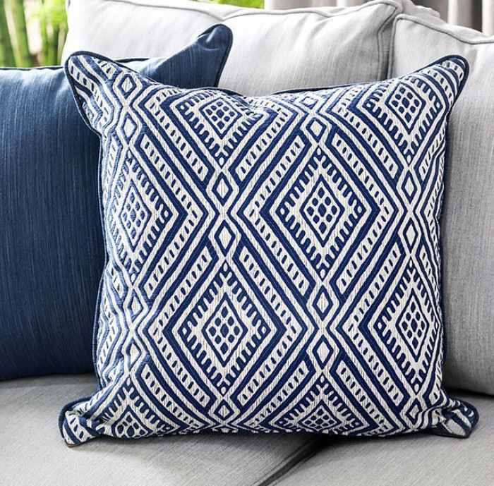 Thumbnail: ORNELLA - (MADE IN USA) Linen Like Fabric / High Density Foam Cushions