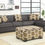 Thumbnail: PARTICULAR SOFA (Sofa + Loveseat + Ottoman)
