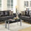 Thumbnail: 2-PCS SOFA & LOVESEAT (Bonded Leather / Polyfiber - 3 Colors)