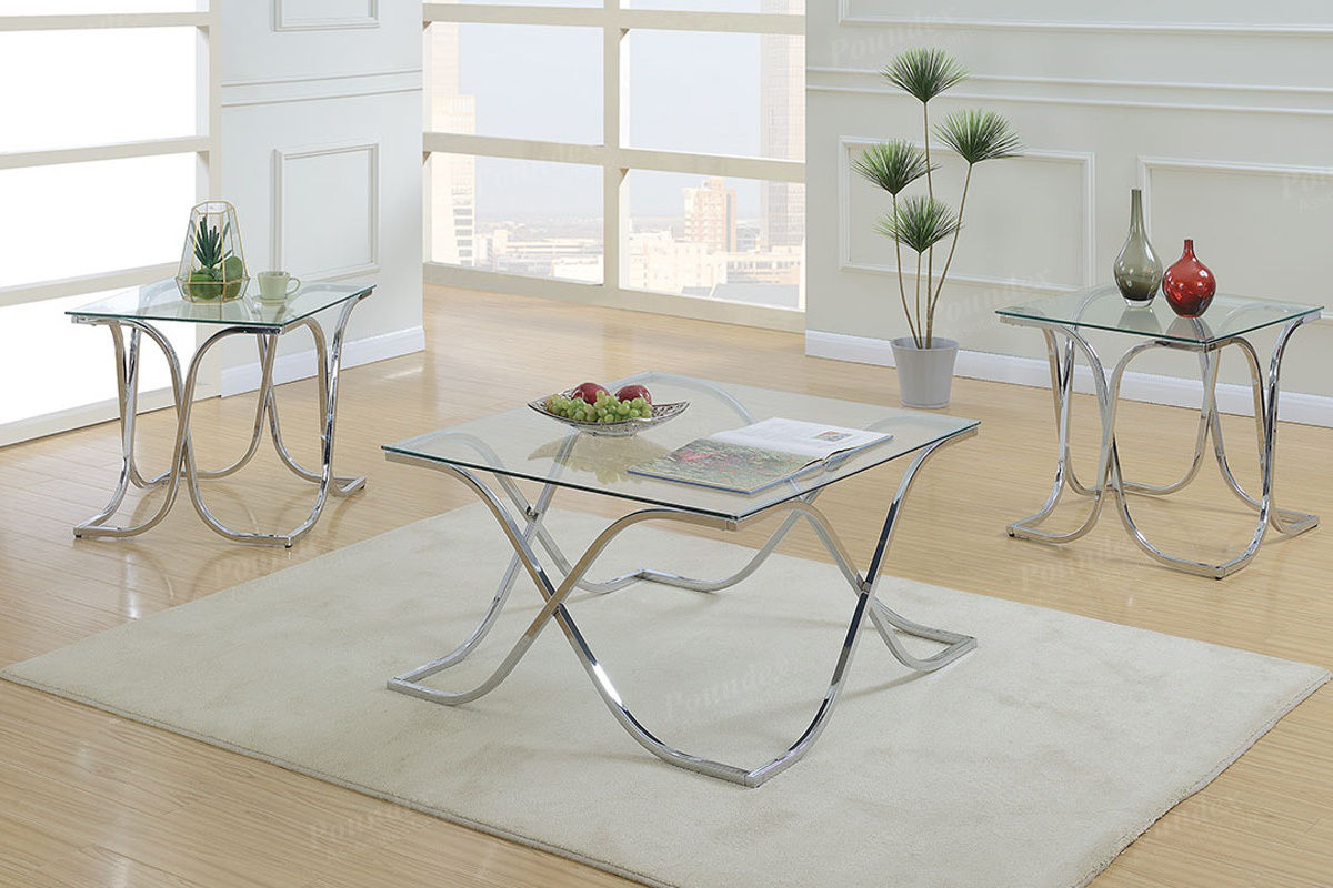 3-PCS COFFEE TABLE (1 Coffee Table + 2 End Table)