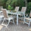 Thumbnail: #258 PATIO SET 7-PCS (Aluminum Frame/Vinyl Fabric)