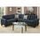 Thumbnail: 4-PCS MODULAR SECTIONAL (Accent Pillows - 3 Colors)
