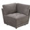 Thumbnail: #803: 6PCS SET - MODULAR SOFA (Charcoal Waffle Suede)