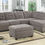 Thumbnail: 2PCS - SECTIONAL SOFA (Ottoman Sold Separately - 2 Colors)