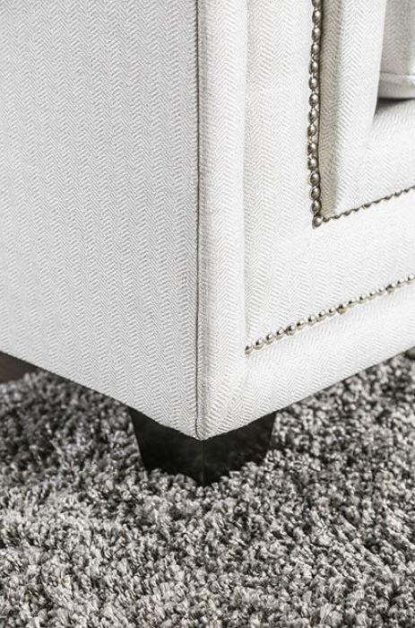 Thumbnail: ILSE - "MADE IN USA" Chenille / Filter Back Pillows / Nailhead Trim