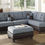 Thumbnail: 3-PCS SECTIONAL - 3 Colors (2 Pillows Included)