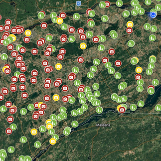 Cemataries in the ALTO corridor. Please mark any in your area.