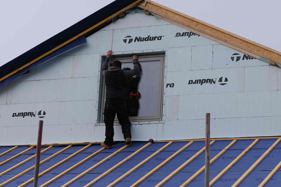 Gable end window