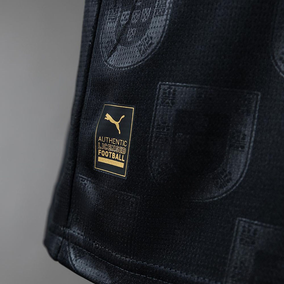 Miniatura: Conjunto Kids Portugal 2026  (BLACK EDITION)