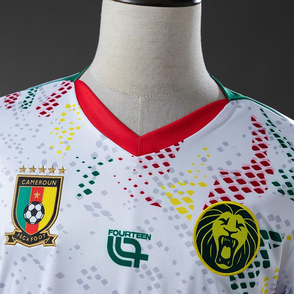 Miniatura: Camisa da Seleção Camarões para a Copa do Mundo de 2026 (Torcedor)