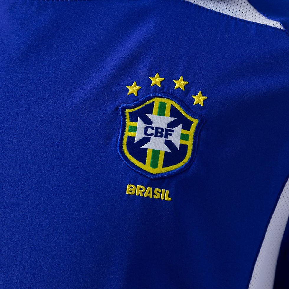 Miniatura: Retro Camiseta Brazil 2002 (Aficionado) (2º Equipación)
