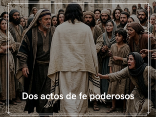 Dos actos de fe poderosos 