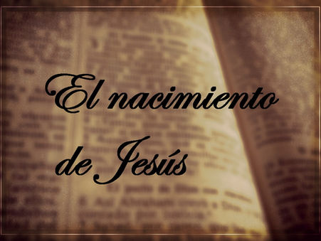 El Nacimiento de Jesús