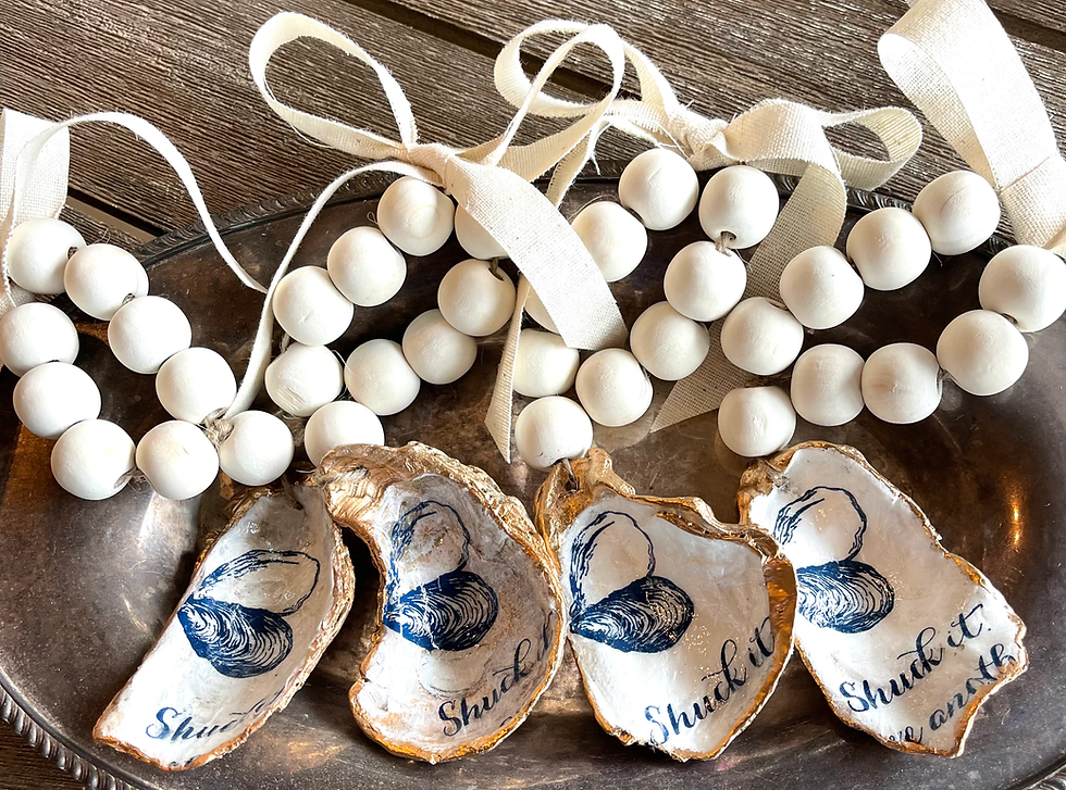 Thumbnail: Coastal Inspired Ornaments, Bottle Toppers & Napkin Rings