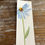Thumbnail: Original Watercolor Floral Bookmark
