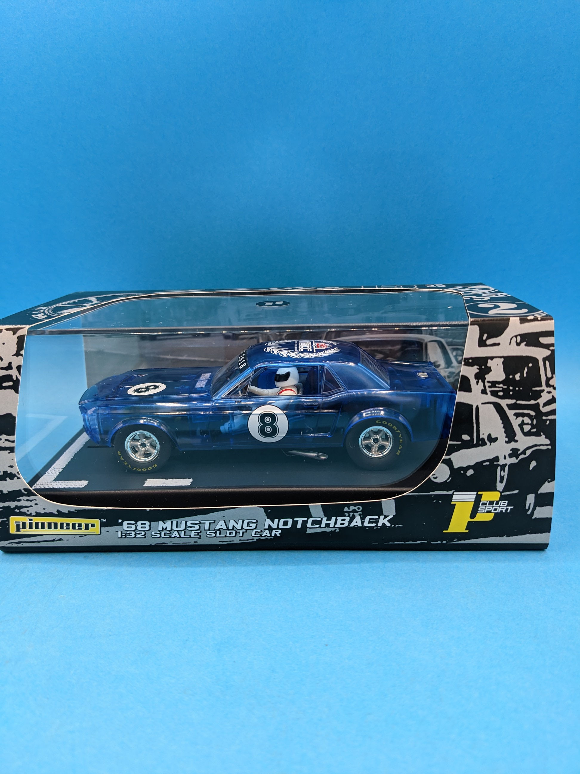 Pioneer P108b Mustang Notchback "Blue X-Ray" UKSF 2018 55 of 69