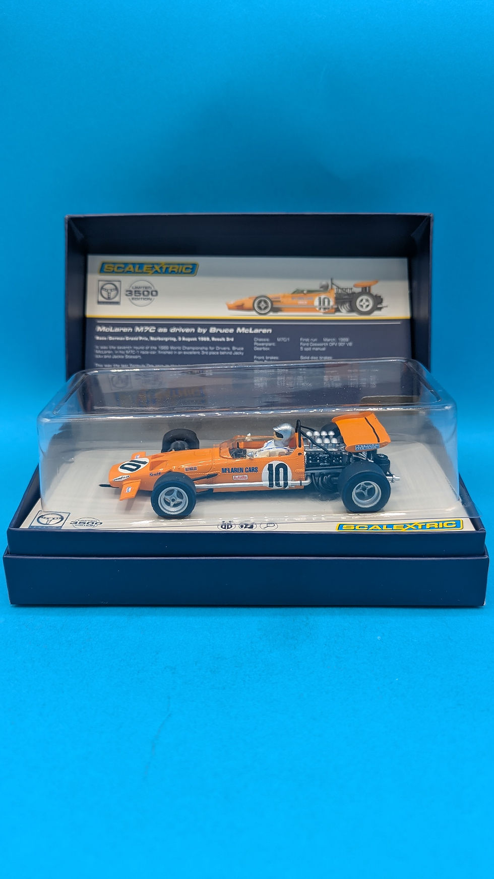 Thumbnail: Scalextric C3545A McLaren M7C Bruce McLaren No.10