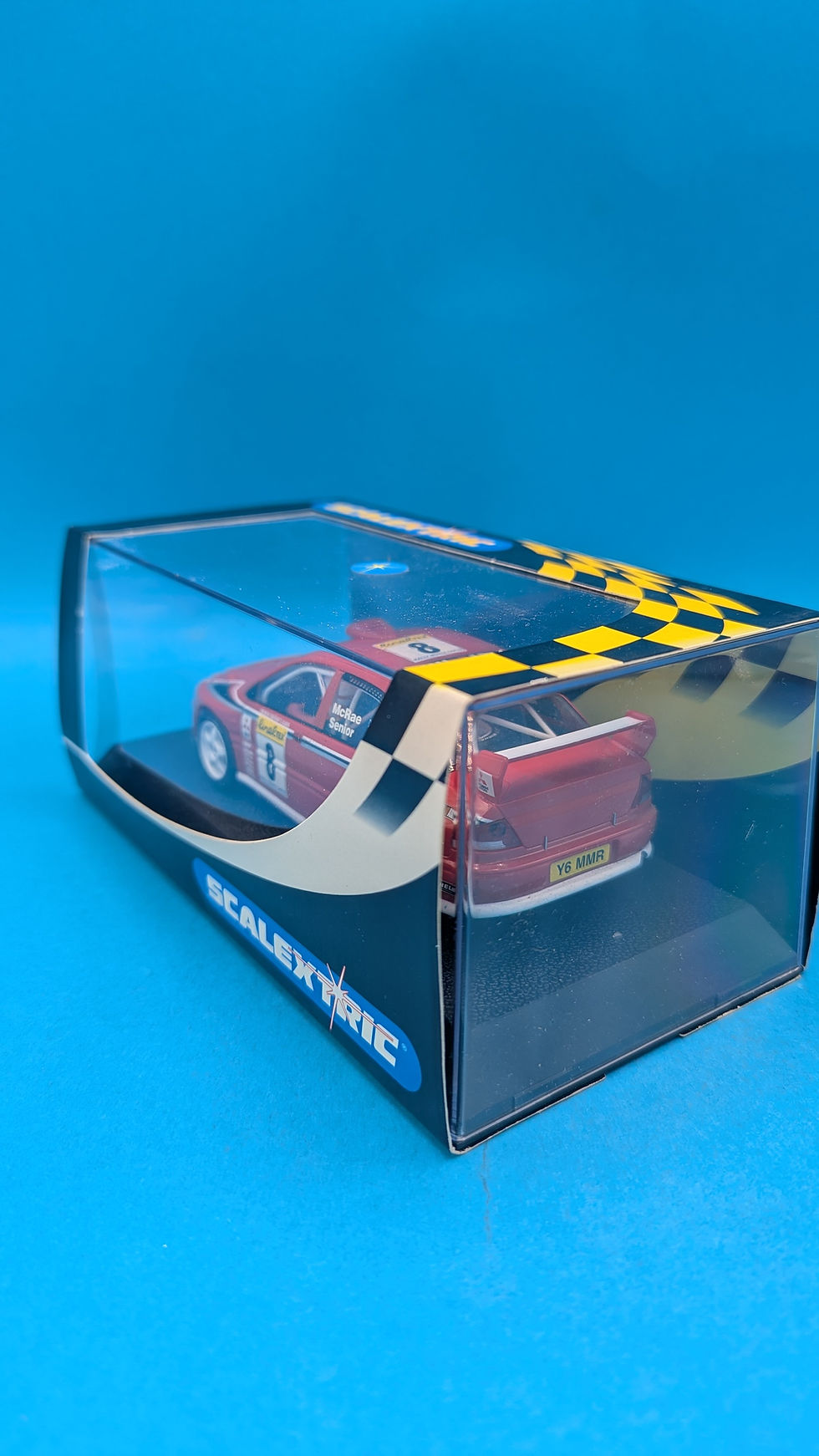 Thumbnail: Scalextric C2364 Mitsubishi Lancer Evolution 7 WRC No8