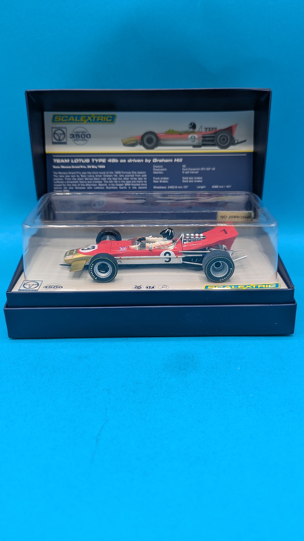 Scalextric C3656A Lotus 49b - G Hill