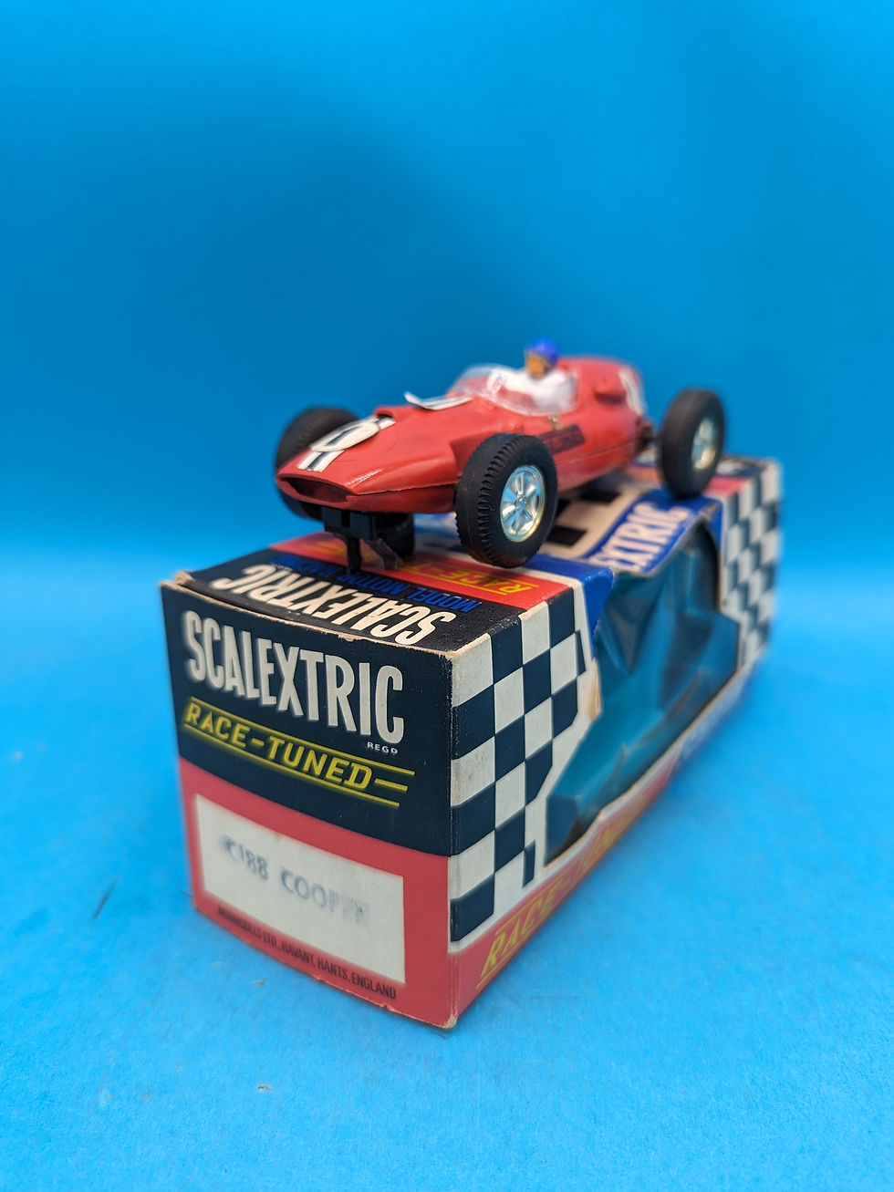 Scalextric C88 Cooper Race Tuned in Red