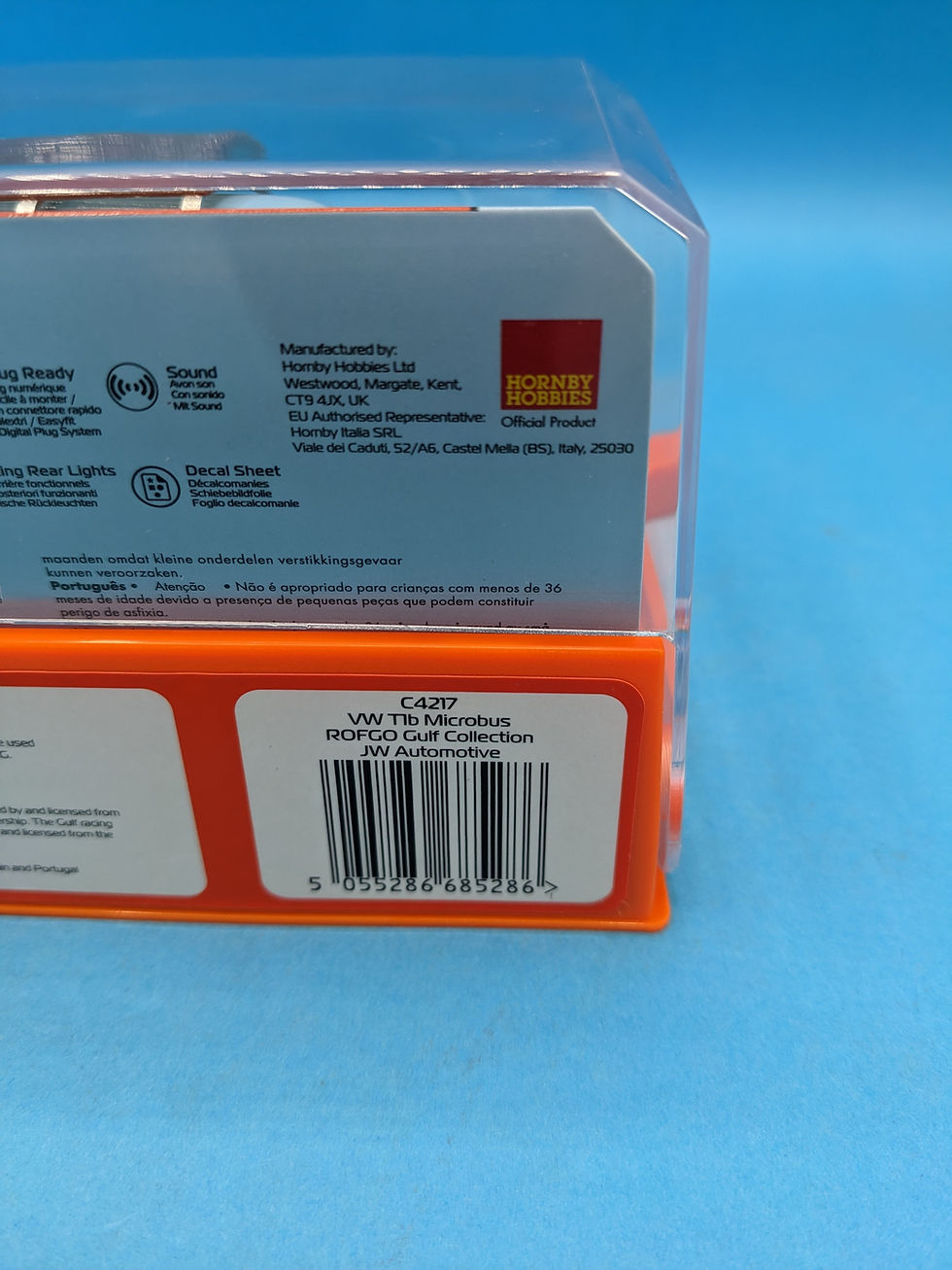 Thumbnail: Scalextric C4217 VW T1b Microbus ROFGO Gulf Collective JW Automotive