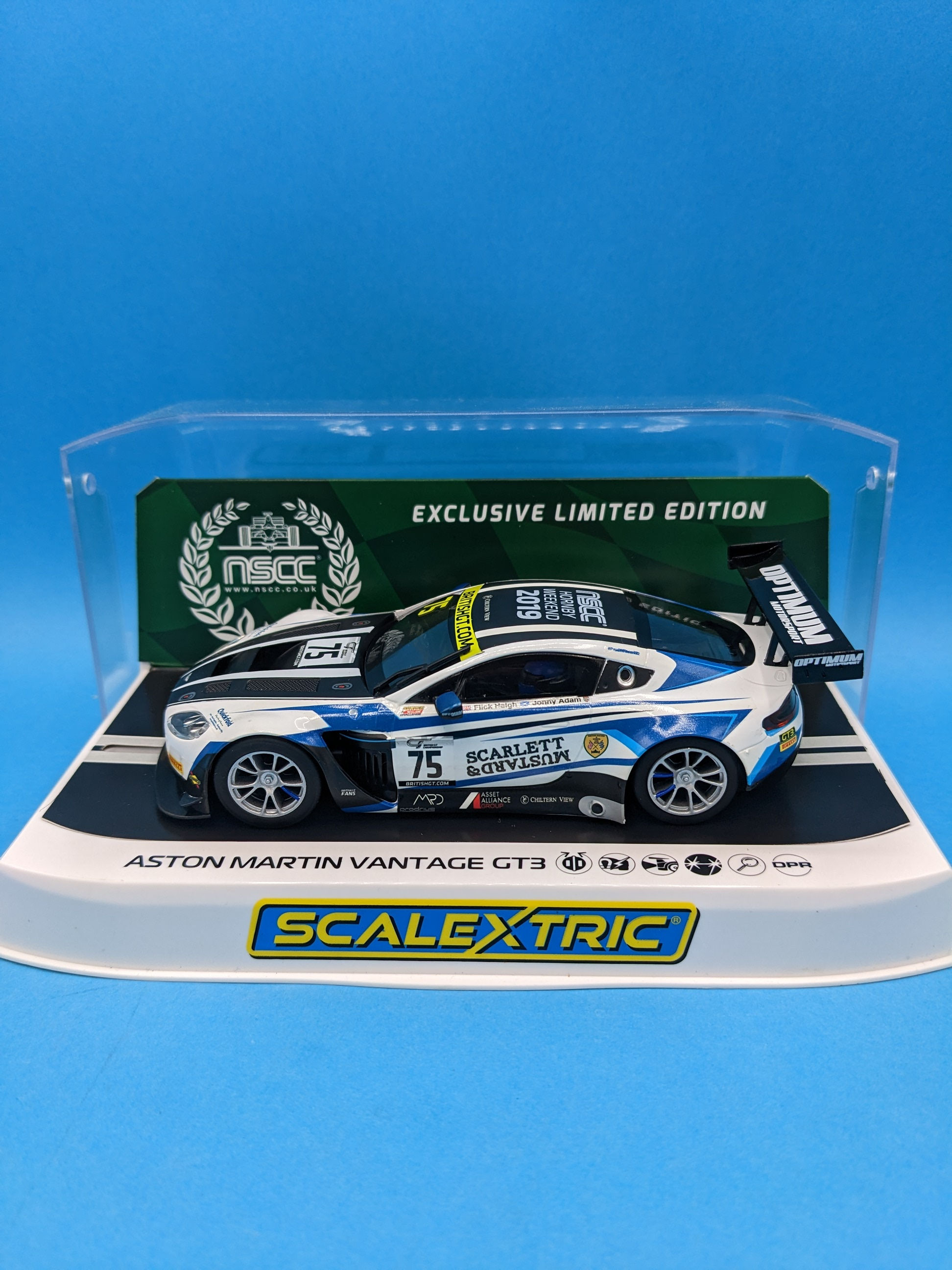 Scalextric C4027 NSCC Limited Edition Aston Martin GT3 2018