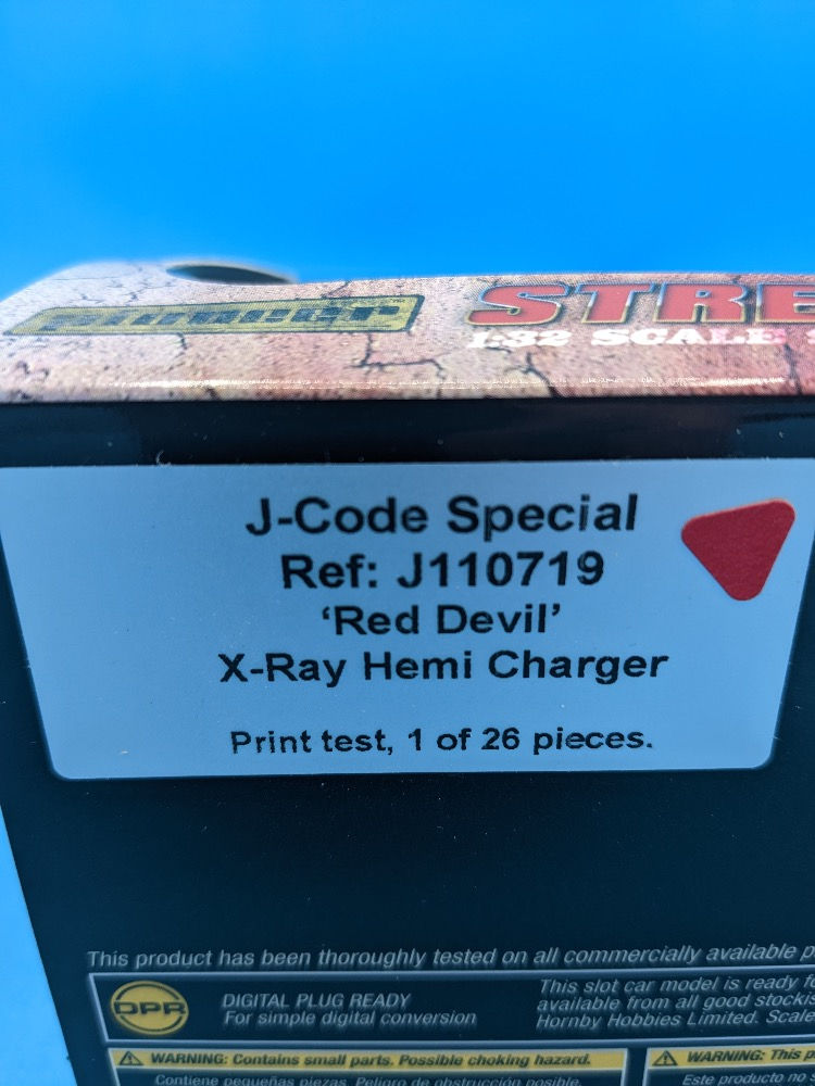 Thumbnail: J110719 Pioneer "Red Devil" X-Ray Hemi Charger Print Test 1 of 26 Pieces, Never Used, Mint Condition, Boxed