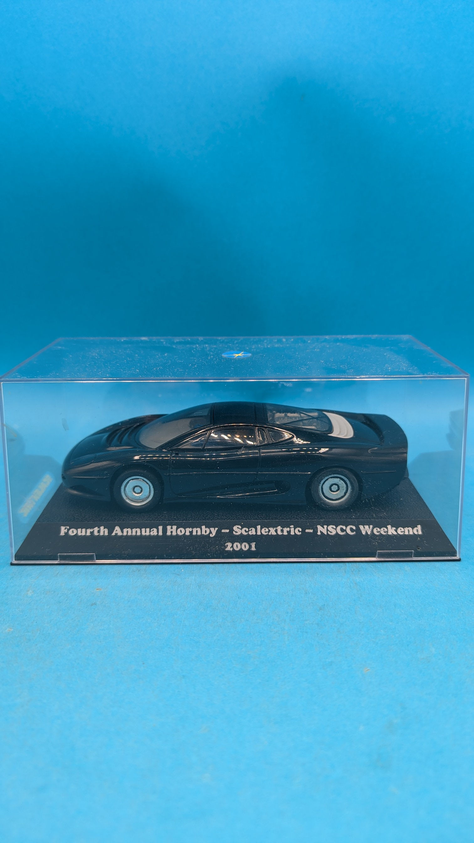 Scalextric Jaguar XJ220 NSCC Hornby weekend car, only 50 produced. this is number 5