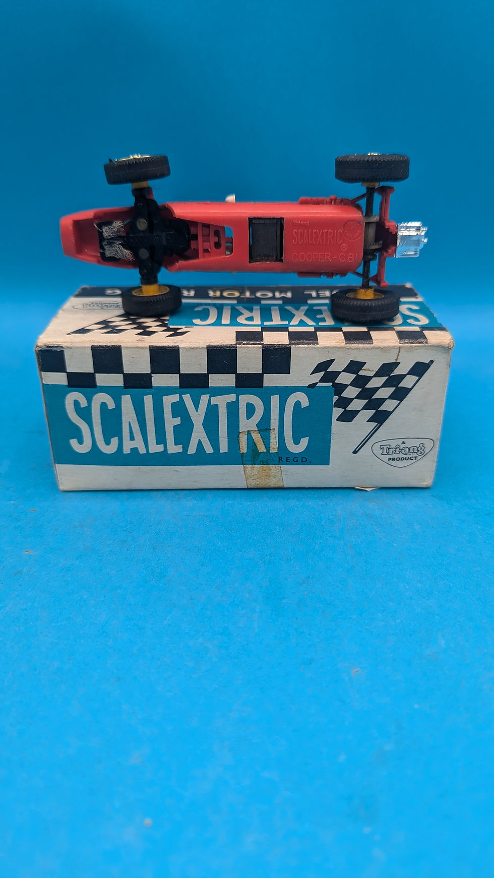 Thumbnail: Scalextric C81 Cooper in a Deeper Red