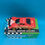 Thumbnail: Sclextric 4055 Lancia Stratos in Red, New Old Spanish shop stock