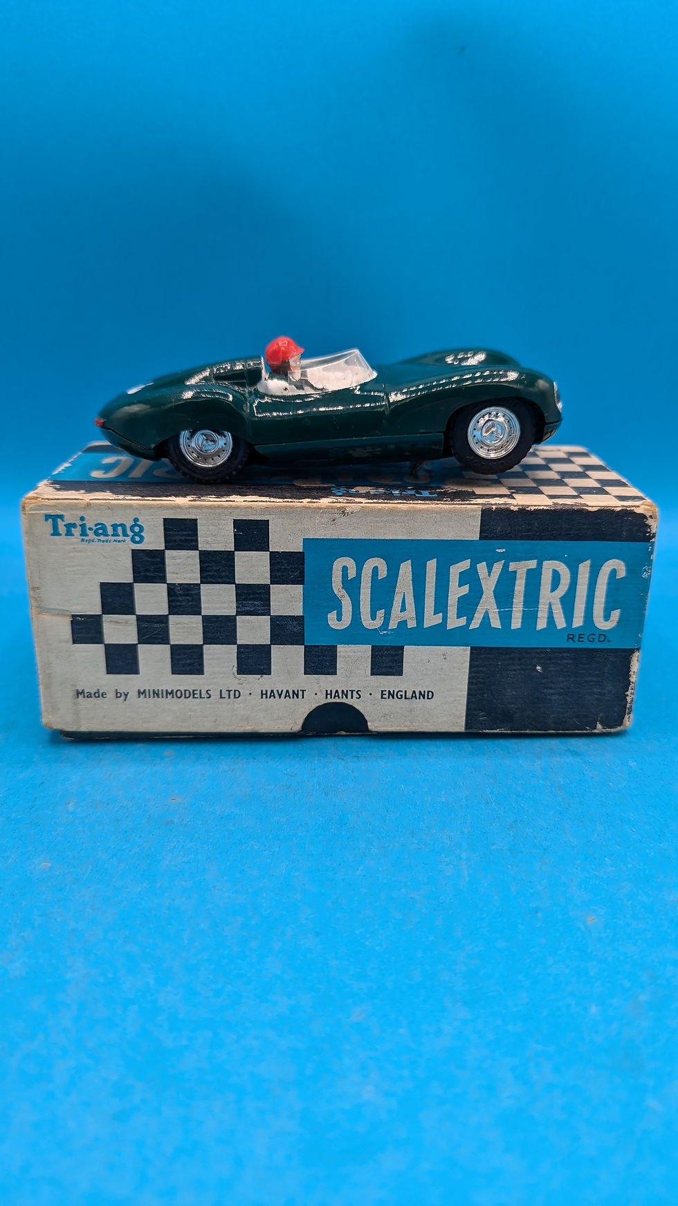 Thumbnail: Scalextric C60 D Type Jaguar in Green