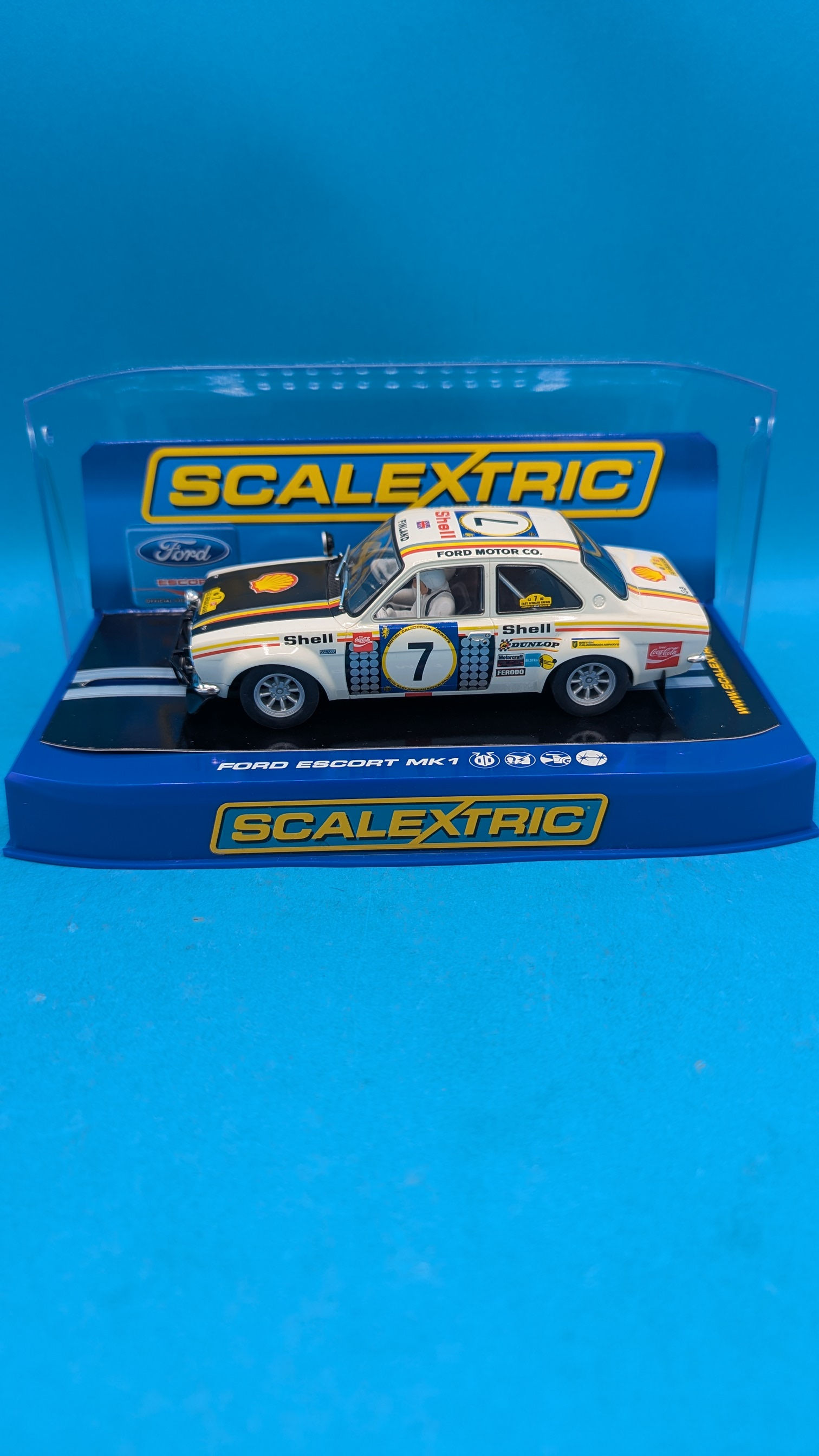 Scalextric C3099 Ford Escort Mk 1 No.7 1972 East African Safari
