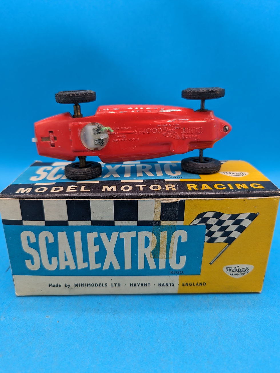 Thumbnail: Scalextric c58 Cooper in Red