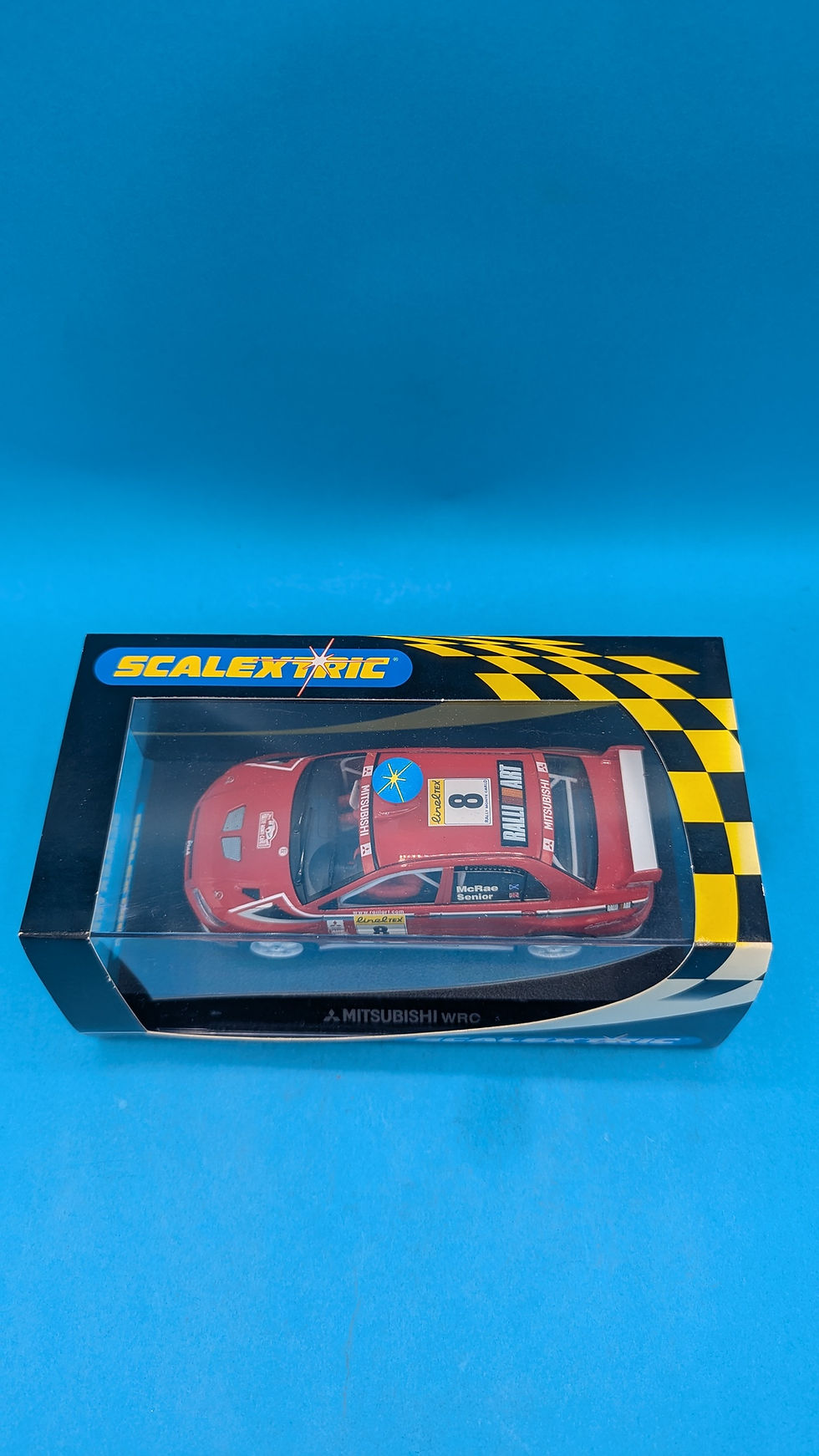 Scalextric C2364 Mitsubishi Lancer Evolution 7 WRC No8