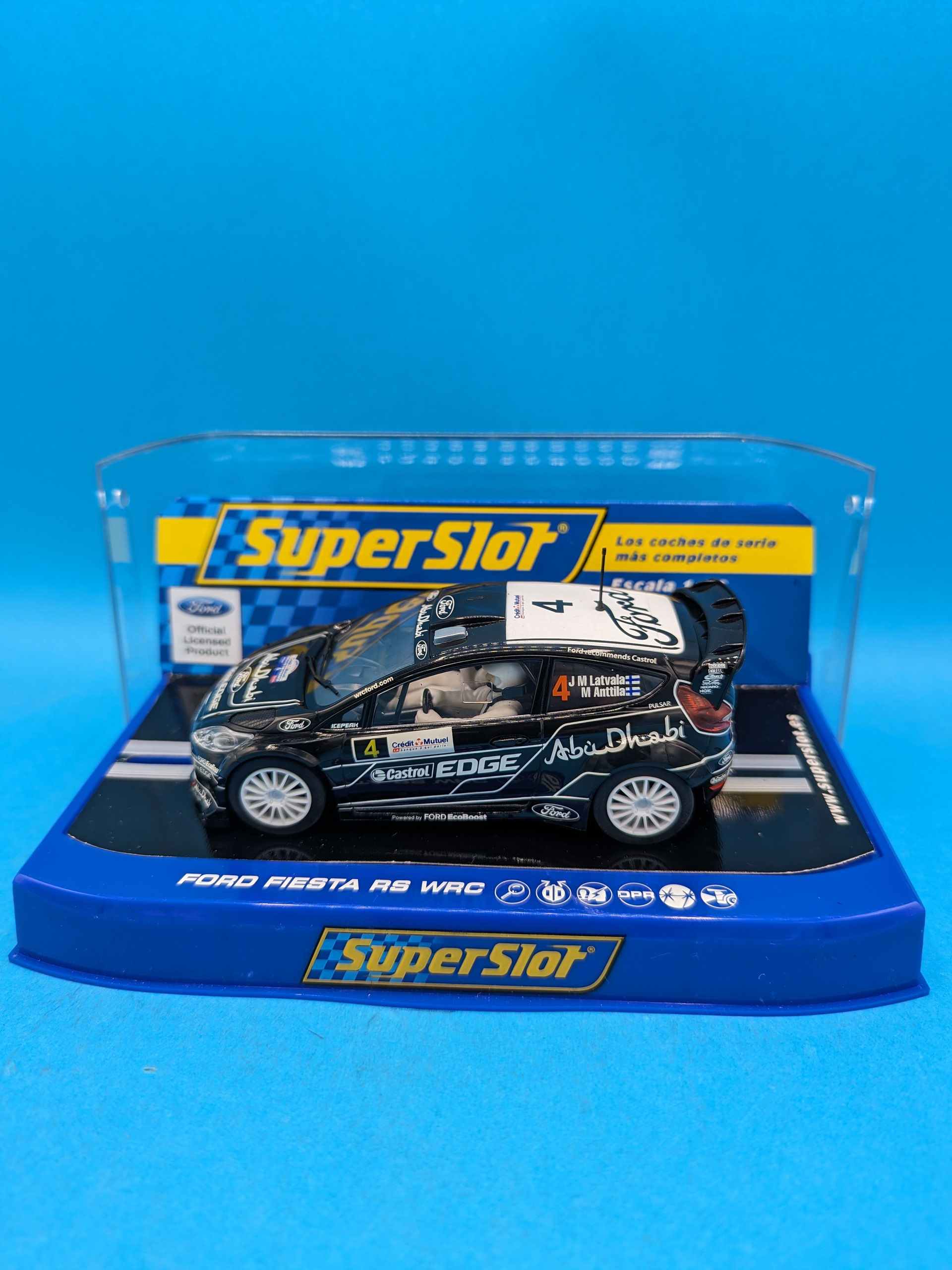Superslot Scalextric H3399 Ford Fiesta RS WRC ABU DHABI - Rare