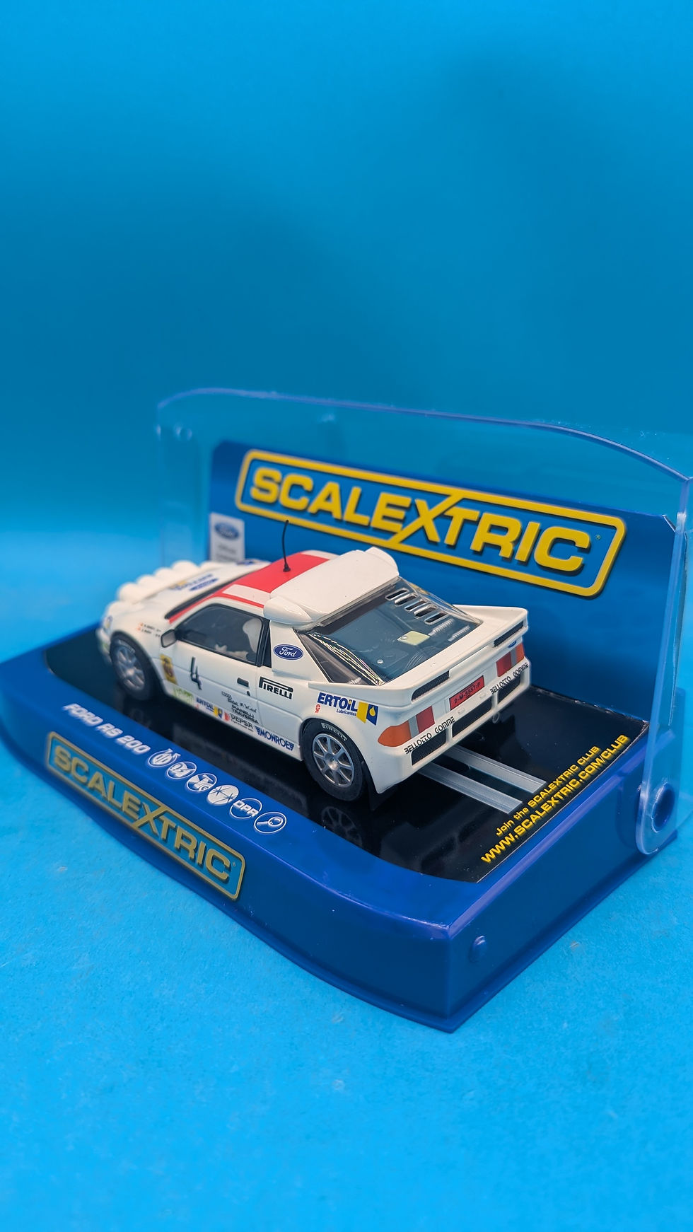 Thumbnail: Scalextric C3305 Ford RS200 Antonio Zanini No.4
