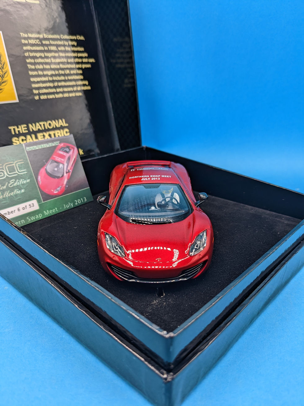 Thumbnail: Scalextric C3254N NSCC Northern Swapmeet 2013 McLaren 12C Really rare car