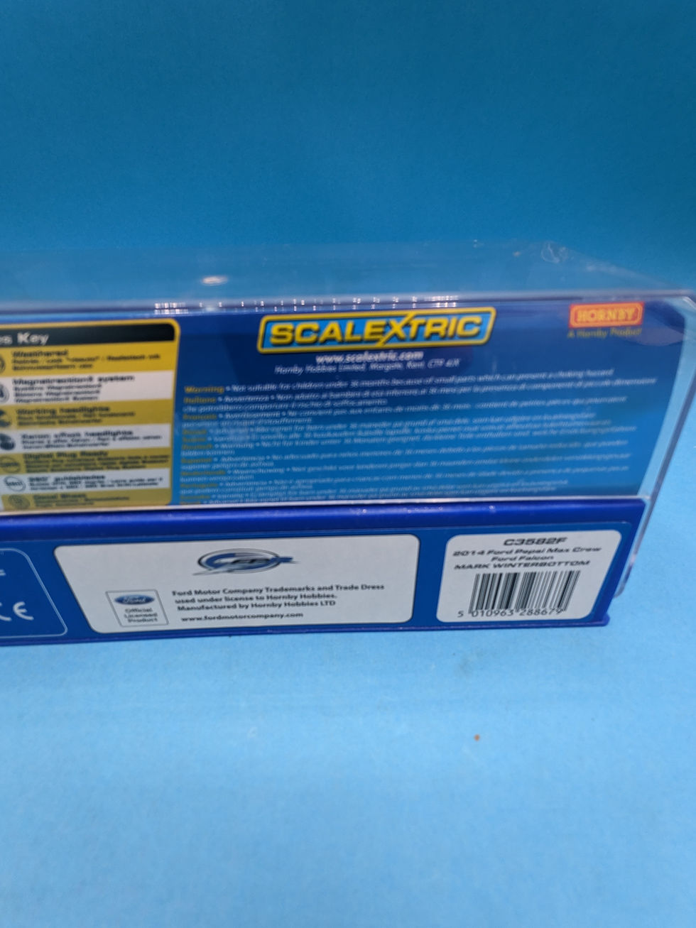 Thumbnail: Scalextric C3582F 2014 Ford Pepsi Max Crew Ford Falcon