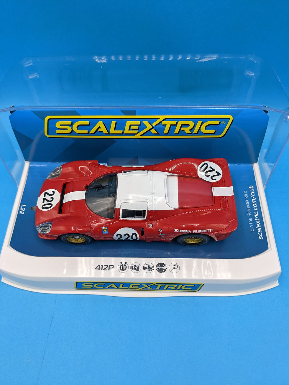 Thumbnail: Scalextric C4163 412P Targa Florio 1967 No.220