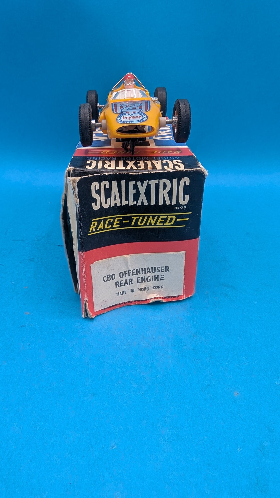 Thumbnail: Scalextric C80 Offenhauser in Yellow