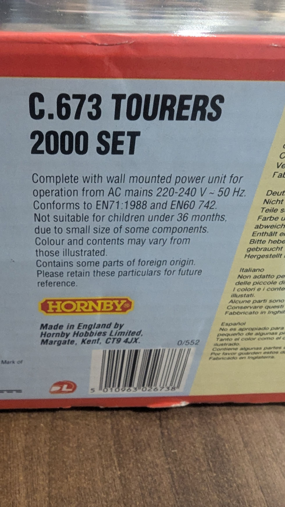 Thumbnail: Scalextric set C673 Torers 2000