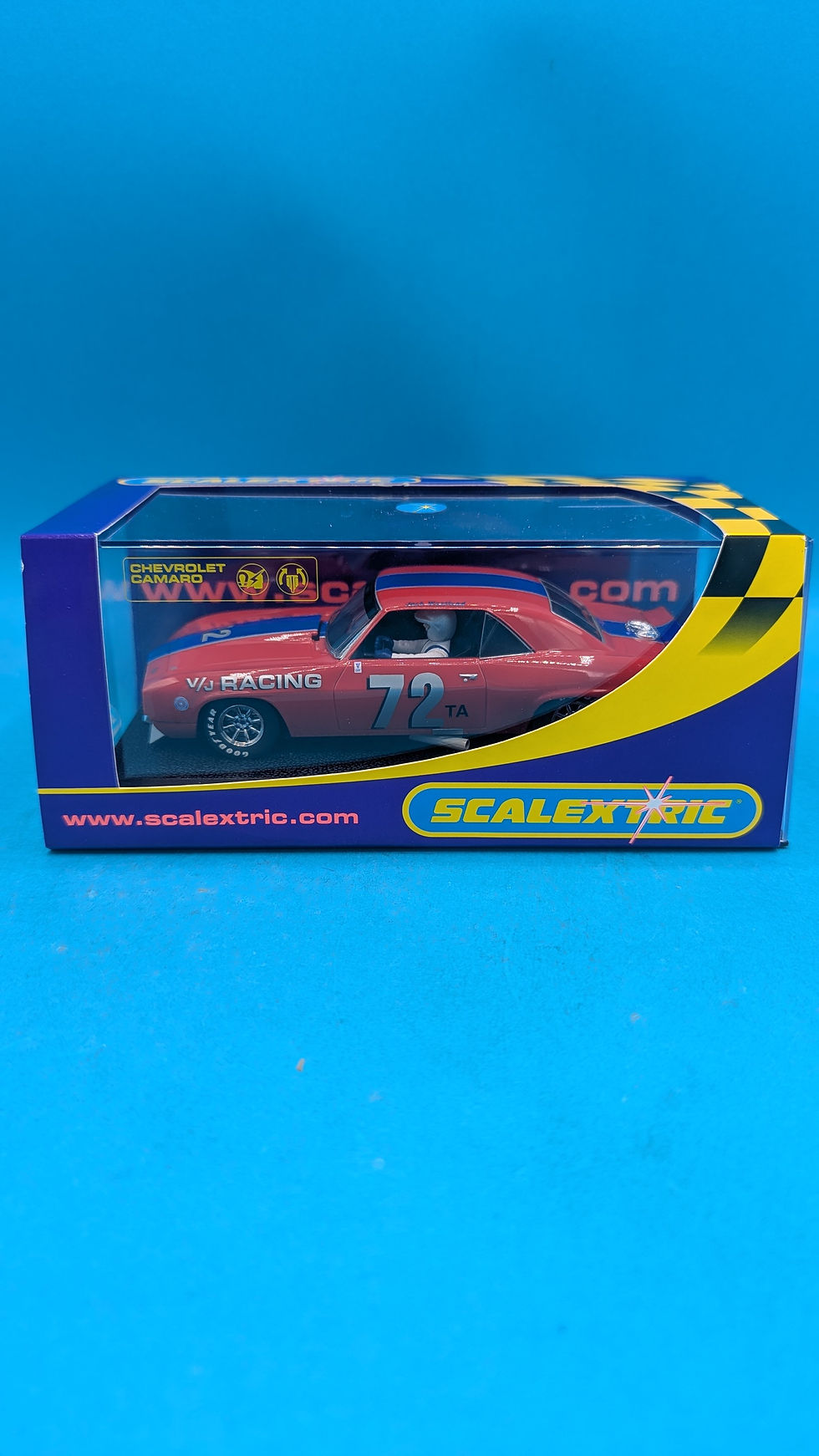 Thumbnail: Scalextric Chevrolet Camaro 1969 V/J Racing "No72"