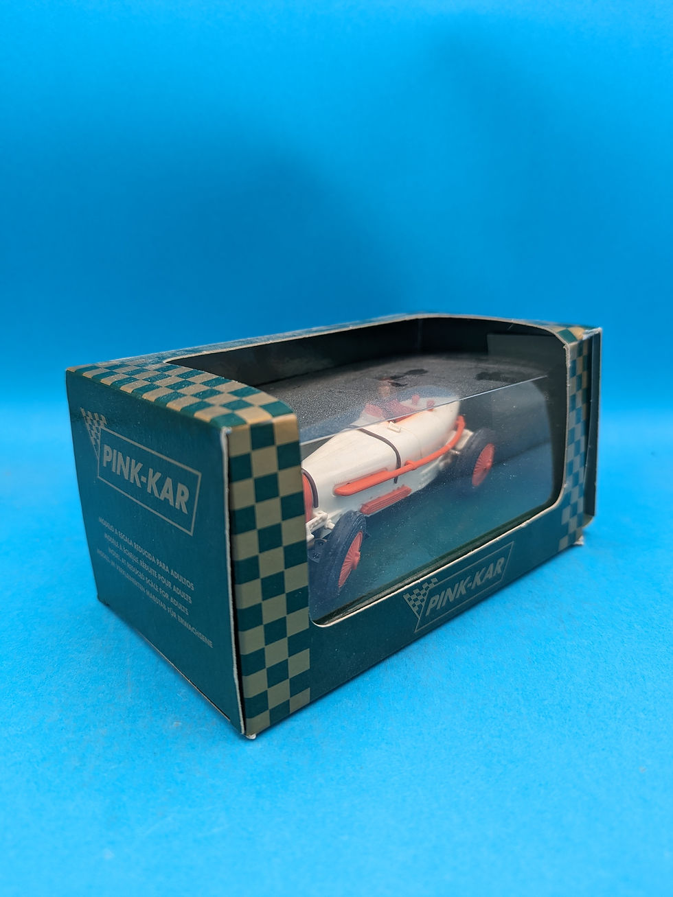 Thumbnail: Pink-Kar Bugatti Type 59 Grand Prix (Blanco/Naranja) Guia Movil