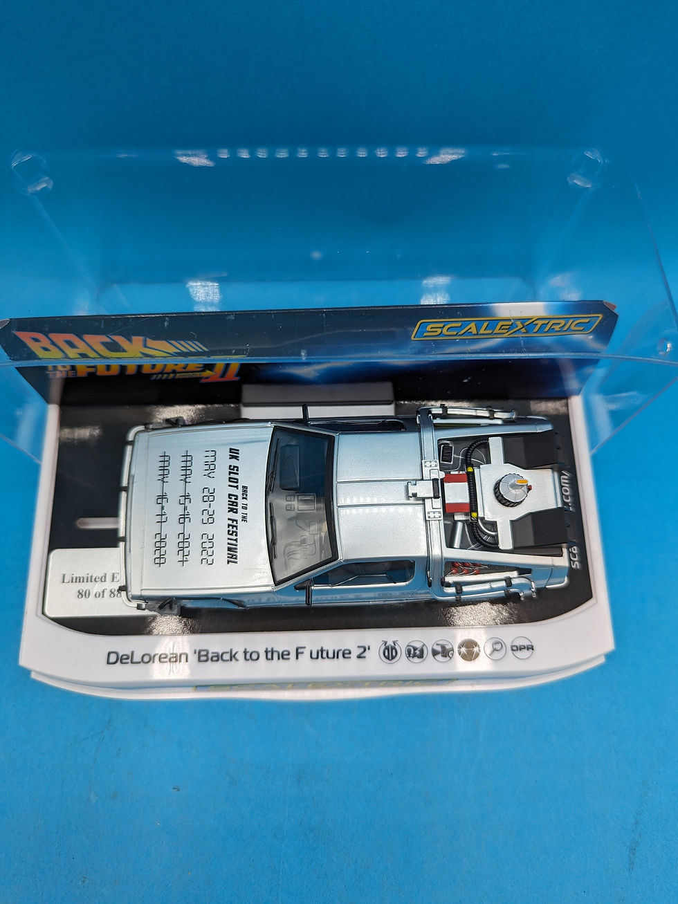 Scalextric C4249 DeLorean Back to the Future 2