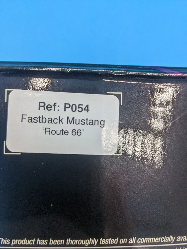 Thumbnail: Pioneer P054 Fastback Mustang "Route 66" Mint Condition, Unused, Boxed
