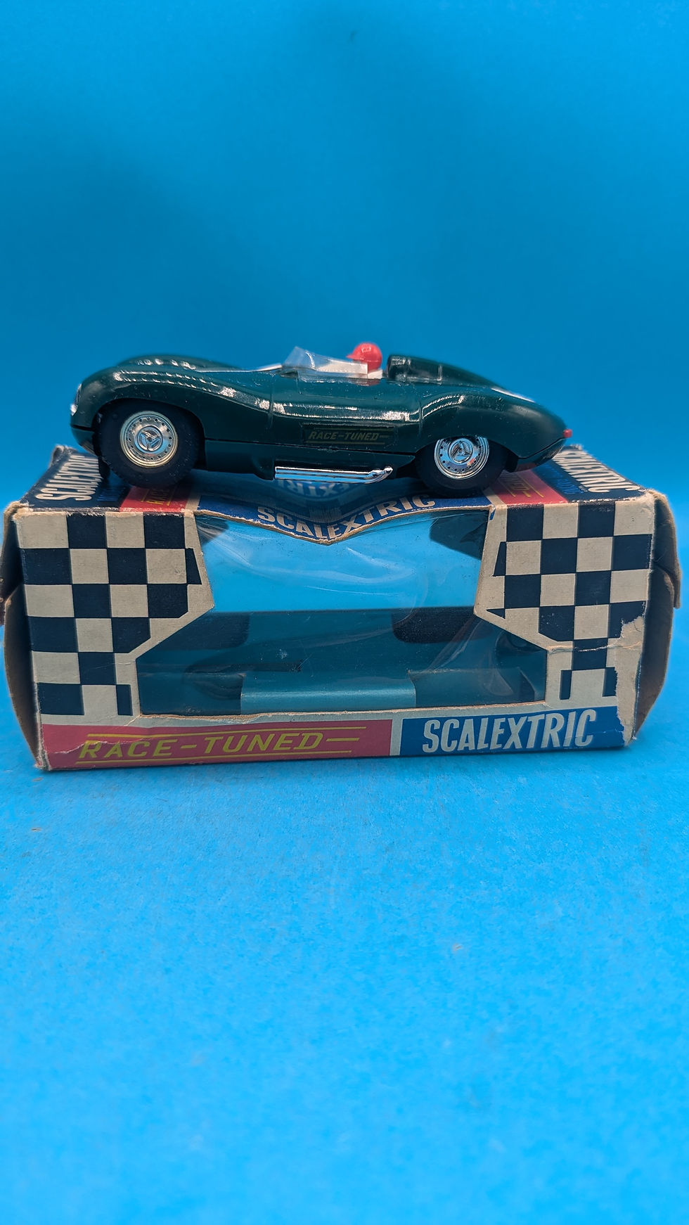 Thumbnail: Scalextric C91 D Type Jaguar Rare Car