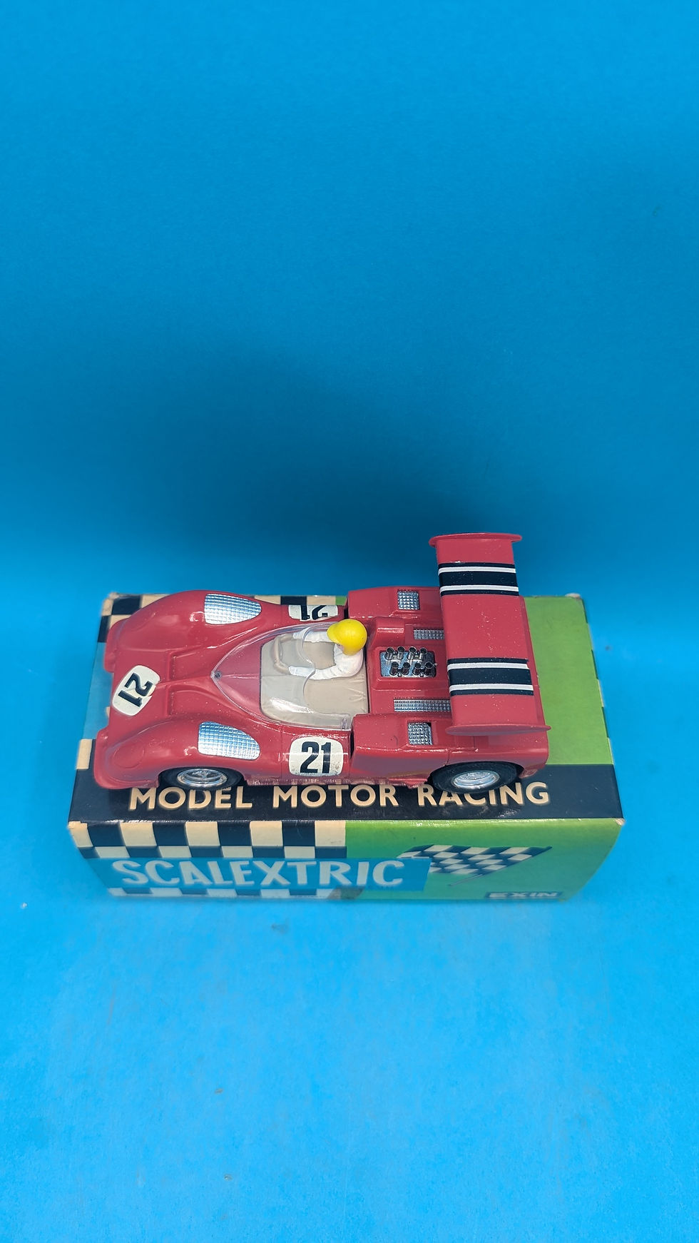 Thumbnail: Scalextric 4040 Chaparral in Red, New Old Spanish shop stock