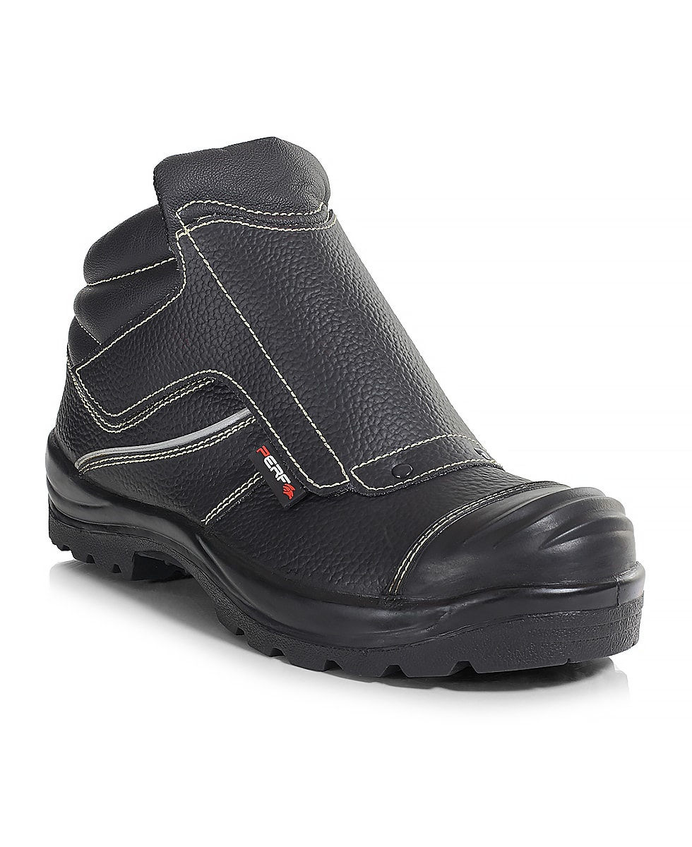 Perf PB94C Velcro Ankle Length Welders Boot c/w Cap