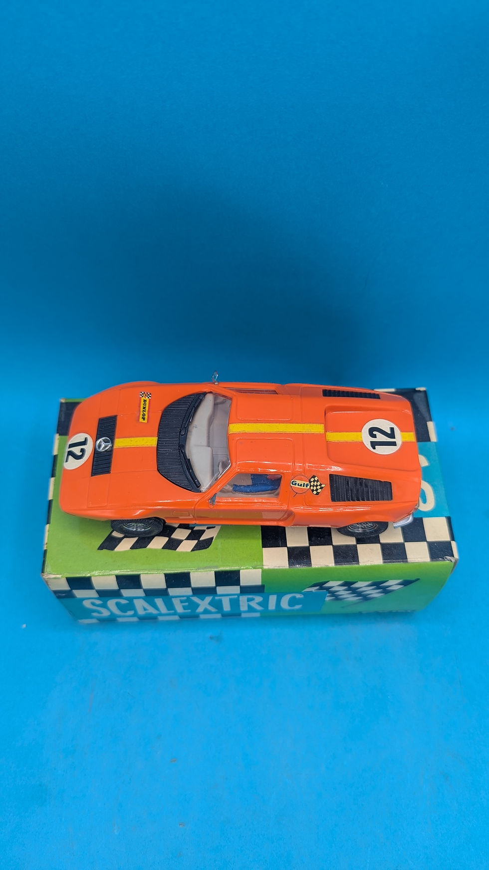 Thumbnail: Scalextric 4044 Mercedes Wankel C-111 in Orange, New Old Spanish stock