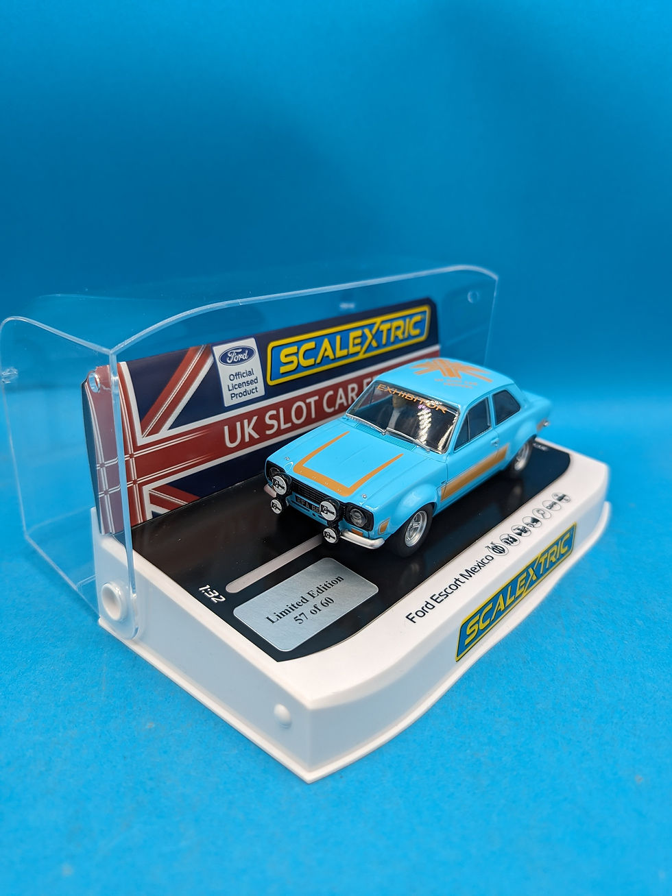 Thumbnail: Scalextric C4437B Ford Escort Mexico UK Slot Festival Exhibitor Car 57 of 60